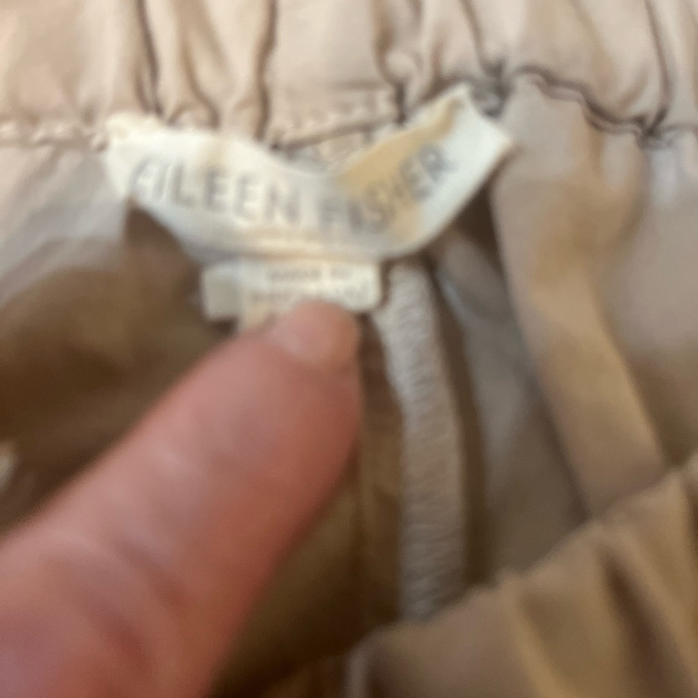 Eileen Fisher cropped lantern pant
